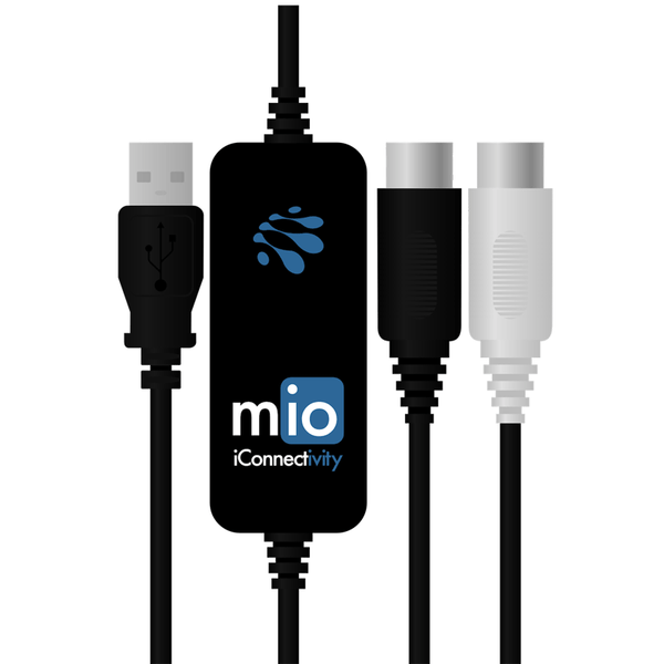 iConnectivity mio2 (midiケーブル2本付き) mio USB to MIDI interface | meeblip
