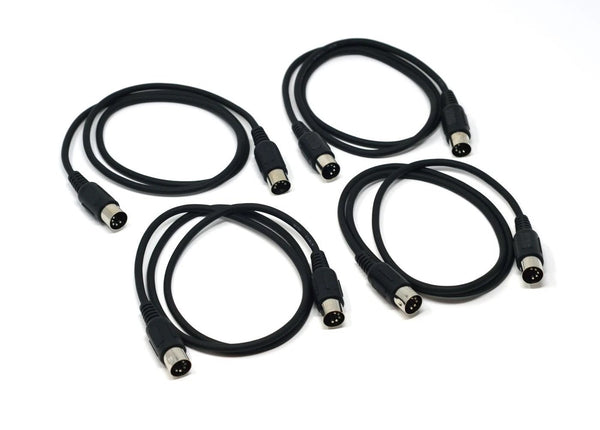 4 pack MIDI cables